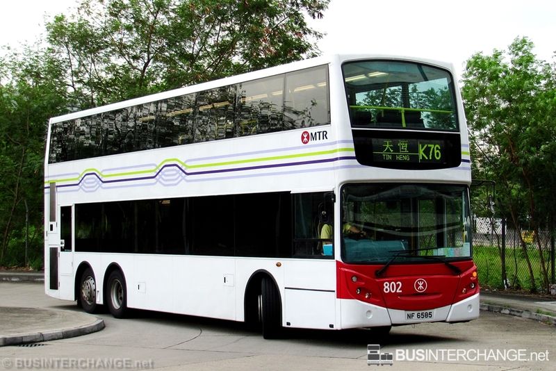 Bus K76 - MTR Alexander Dennis Enviro 500 (NF6585)