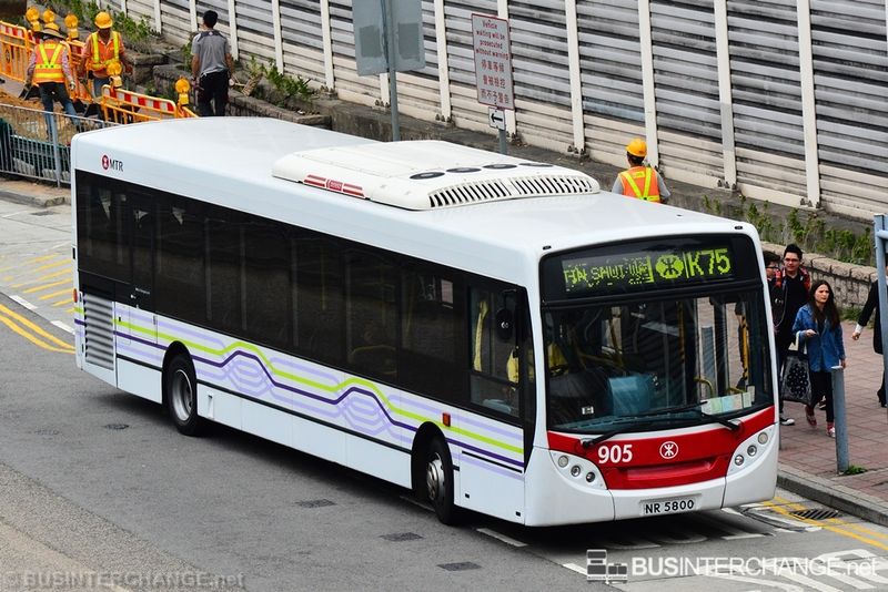 Bus K75 - MTR Alexander Dennis Enviro 200 (NR5800)
