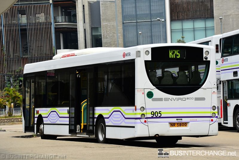 Bus K75 - MTR Alexander Dennis Enviro 200 (NR5800)