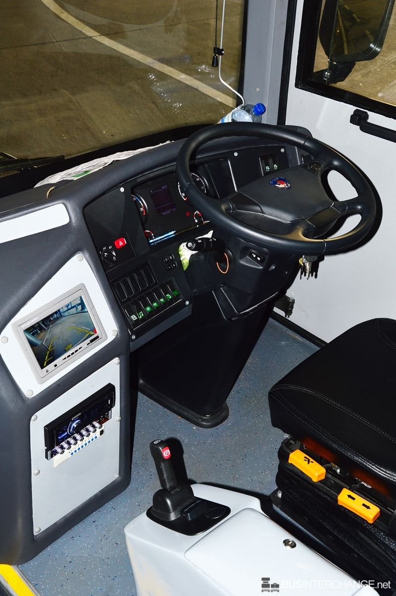 Interior: Dashboard - Mesra Indah Sdn Bhd Scania K250UB
