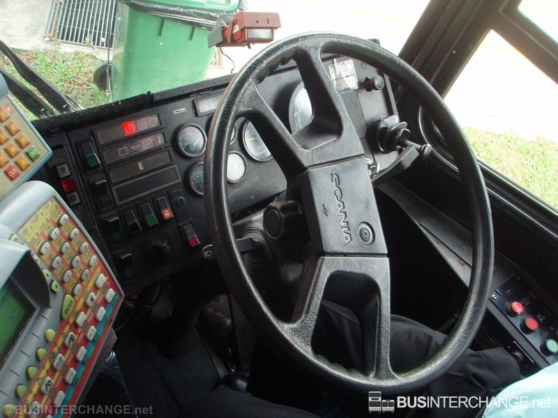 Interior of Scania N113CRB - SBS Transit Scania N113CRB
