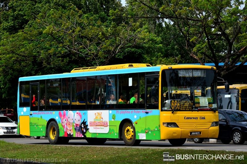 Bus 666 - Causeway Link Mercedes-Benz CBC1725 (JHN6071)
