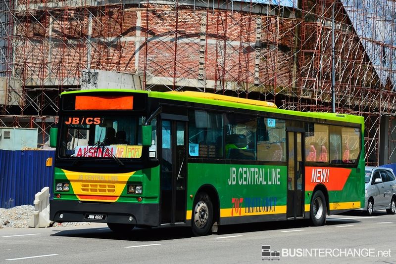 Bus A1 - JB Central Line Nissan Diesel JP251 (JMM4607)