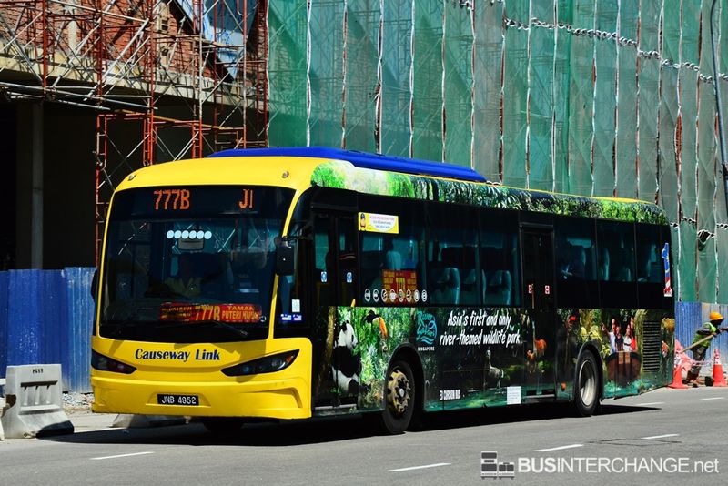 Bus 777B - Causeway Link Sksbus SA12-300 (JNB4852)