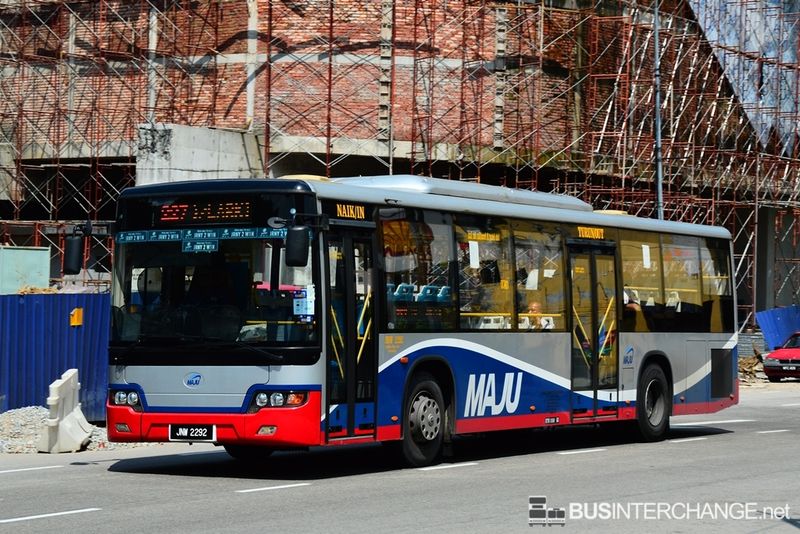 Bus 227 - Maju Higer KLQ6128G (JNW2292)