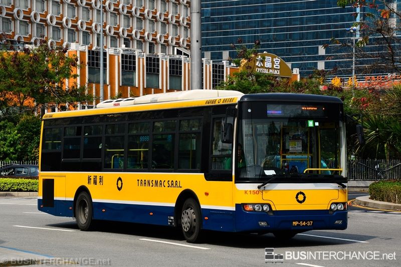 K150 / MP-54-3 - Transmac Higer KLQ6108G