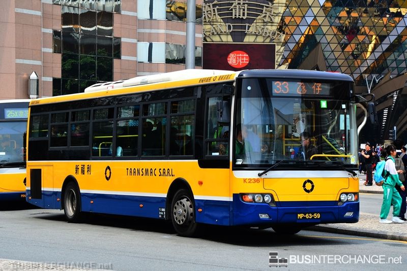 Bus 33 - Transmac Higer KLQ6108G (MP-63-5)