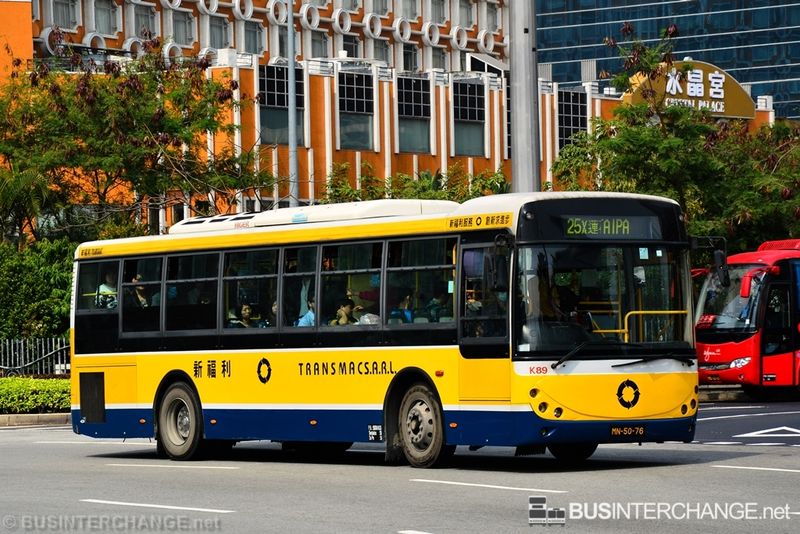 Bus 25X - Transmac King Long KLQ6930G (MN-50-76)