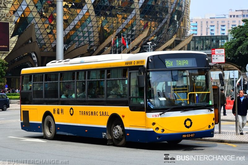 Bus 25X - Transmac King Long KLQ6930G (MN-53-87)