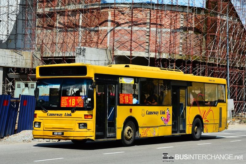Bus 1B - Causeway Link MAN 18.250 / SL252 (A64) (KBD1001)