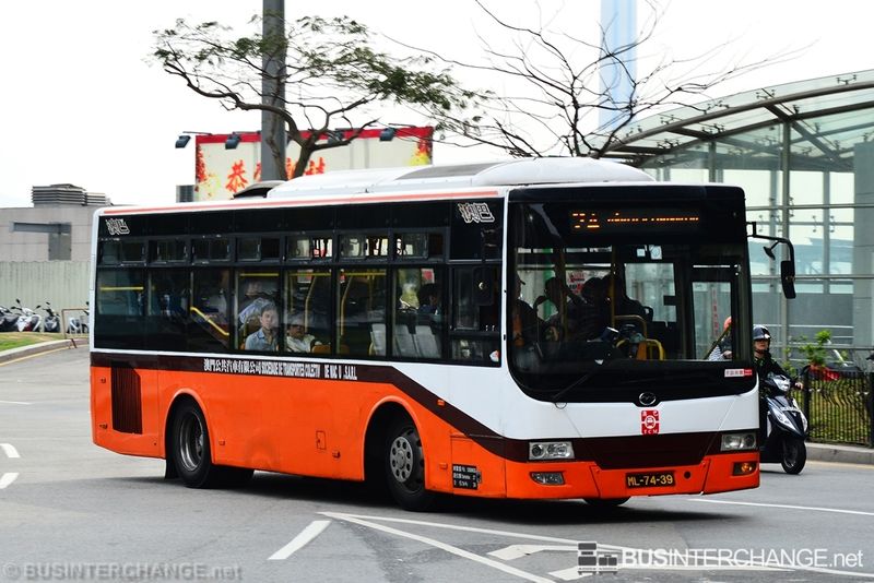 Bus 2A - TCM Wuzhoulong FDG6920 (ML-74-39)
