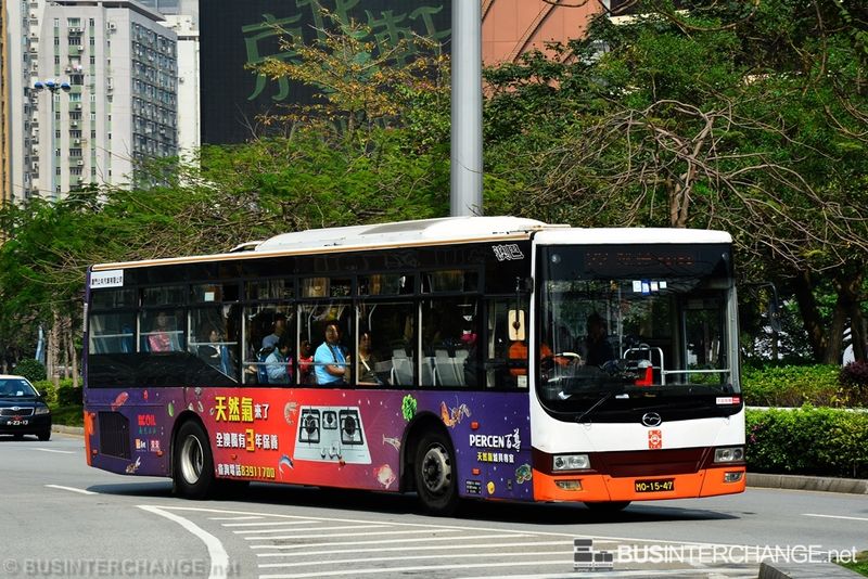 Bus 22 - TCM Wuzhoulong FDG6121 (MO-15-47)