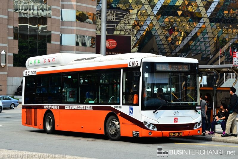 Bus MT3U - TCM Wuzhoulong FDG6101 (MR-46-38)