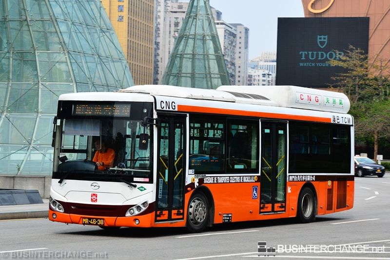 Bus MT3U - TCM Wuzhoulong FDG6101 (MR-46-38)