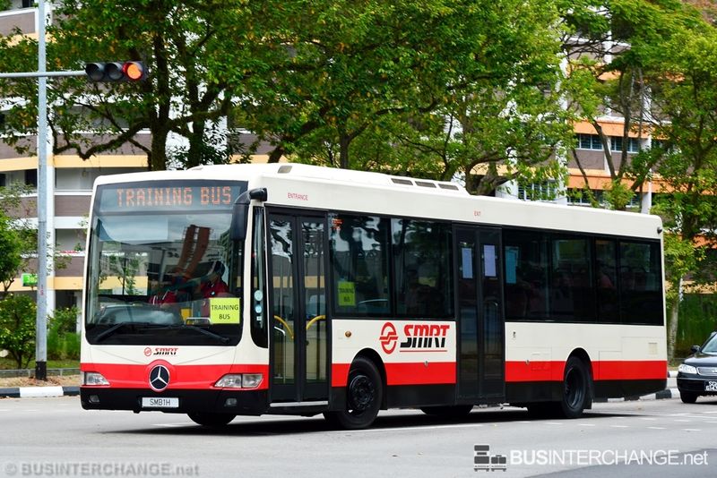 SMRT Buses Mercedes-Benz OC500LE (SMB1H) - TRAINING BUS