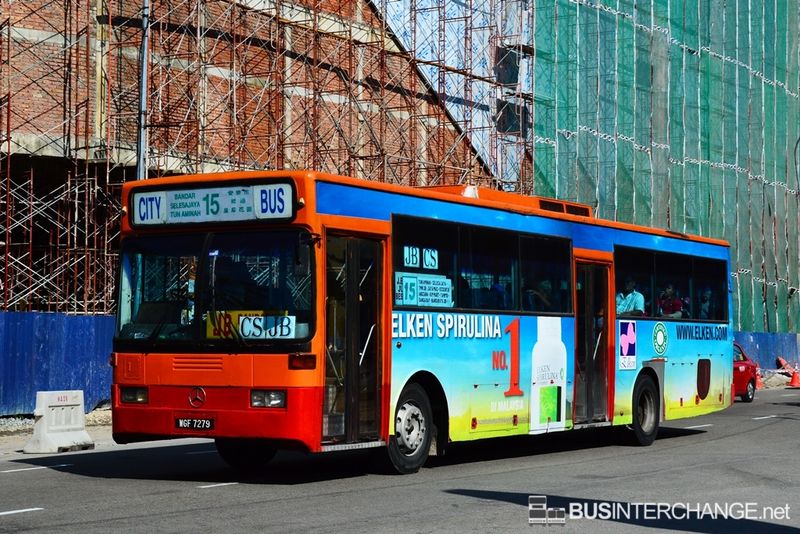 Bus 15 - Transit Link JB Mercedes-Benz OH1318 (WGF7279)