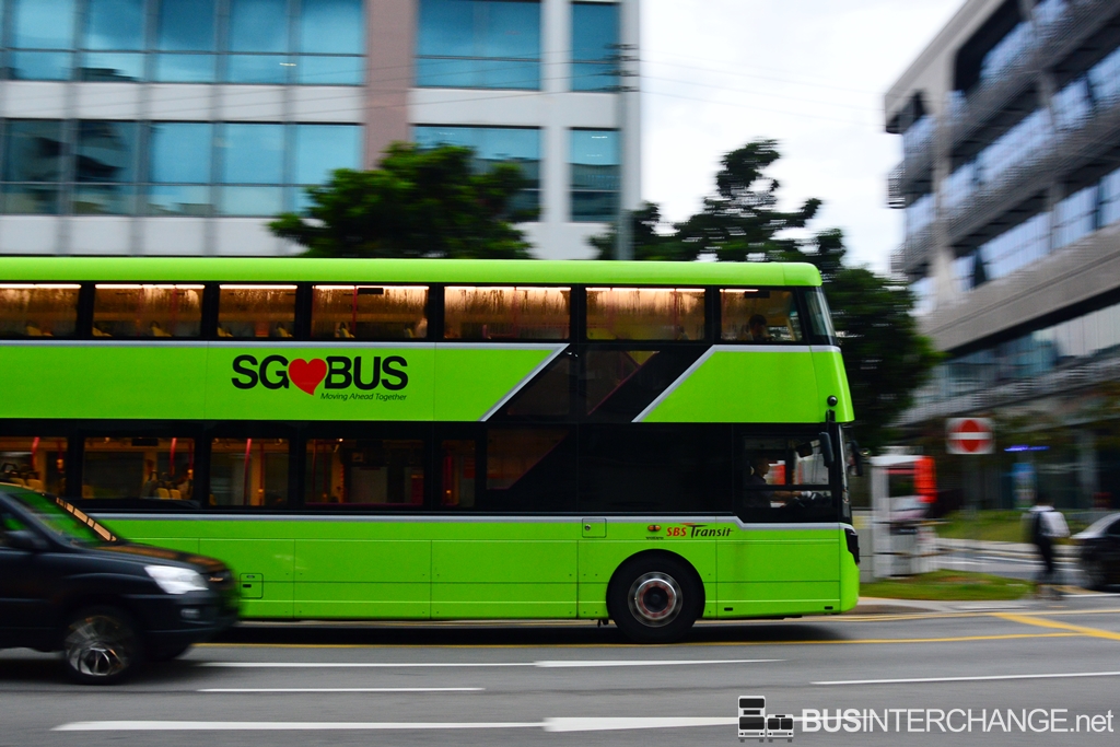 File Photo: SBS Transit bus in SG Bus livery