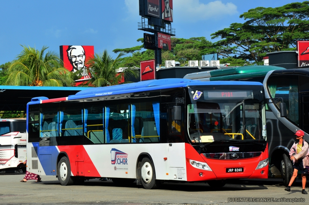 A Bas Muafakat Johor P101 Bus