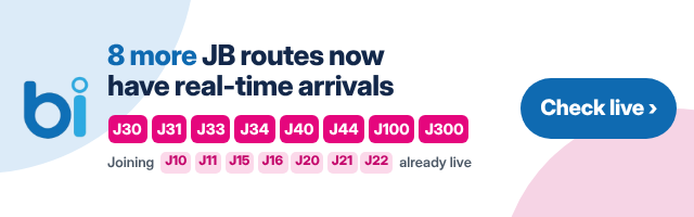 Live Arrival Times Available in Johor Bahru