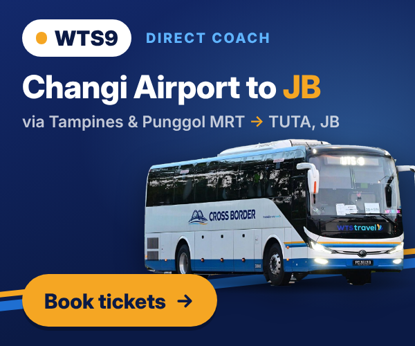 Direct From Changi Airport, Tampines and Punggol to JB